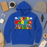 Super Daddio Dad Video Gamer Hoodie