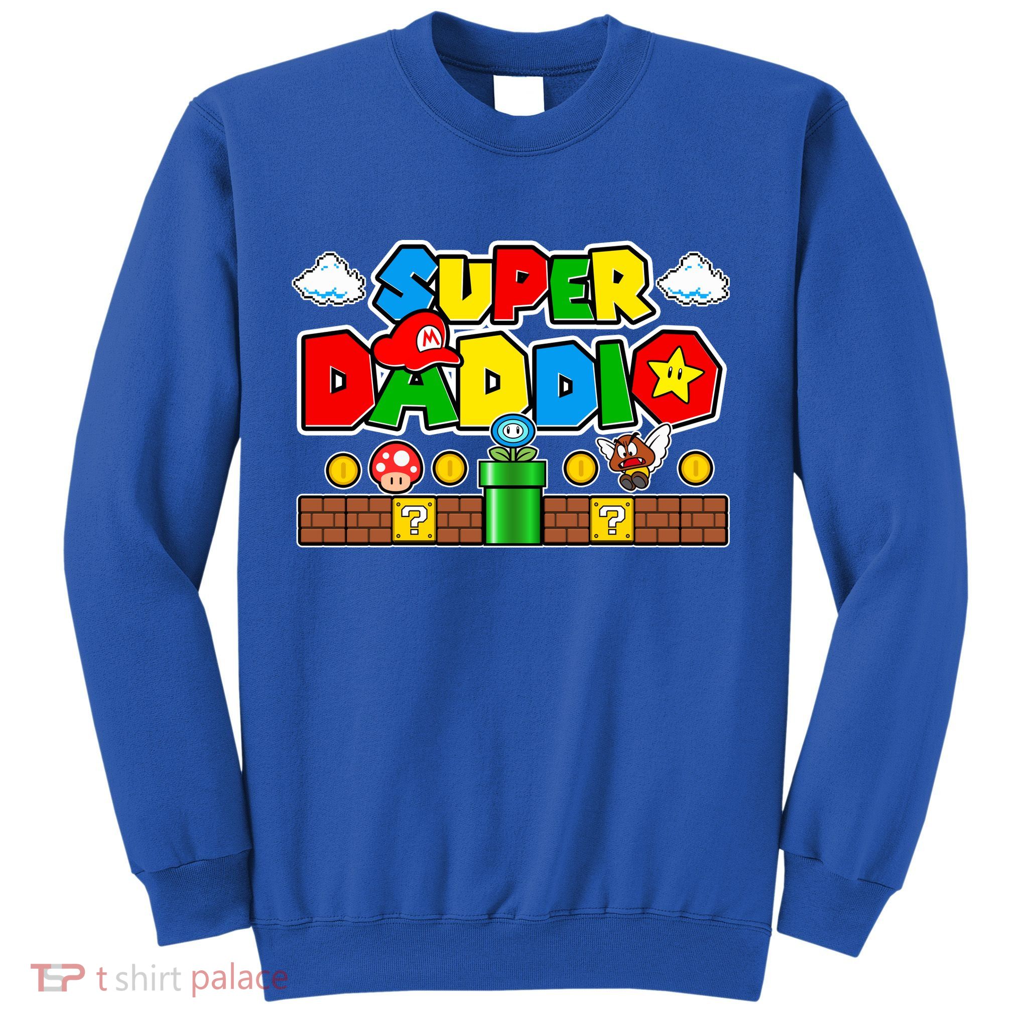 Super Daddio Dad Video Gamer Sweatshirt