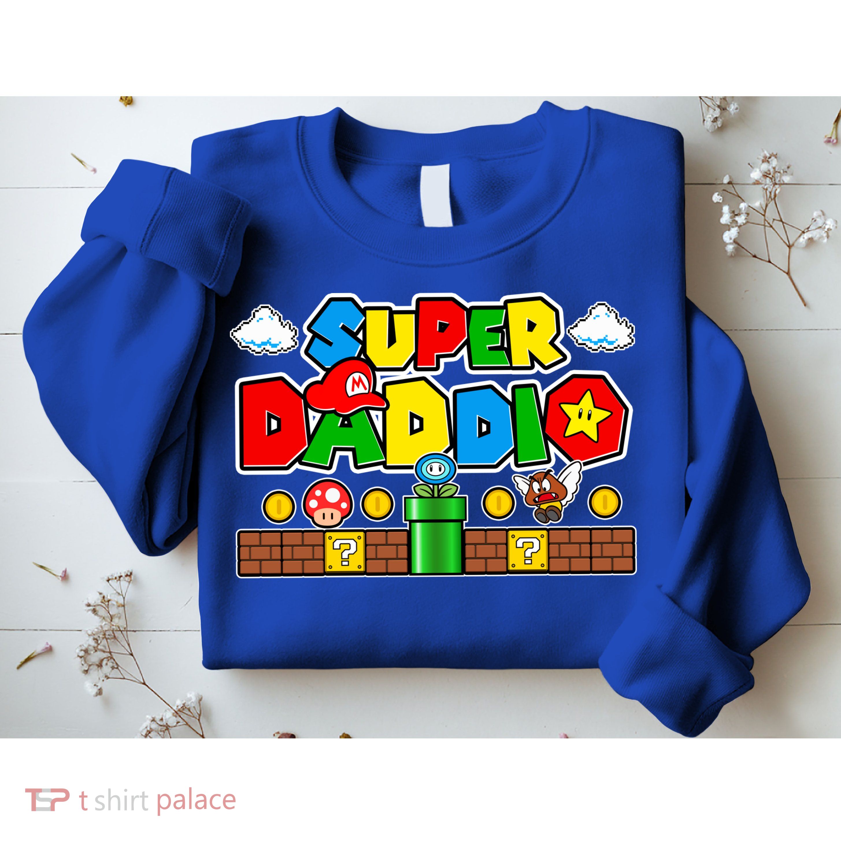 Super Daddio Dad Video Gamer Sweatshirt