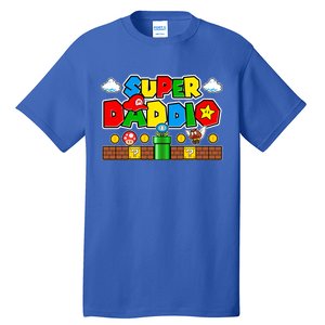 Super Daddio Dad Video Gamer Tall T-Shirt