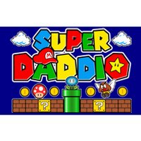 Super Daddio Dad Video Gamer Bumper Sticker