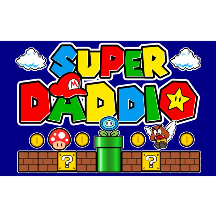 Super Daddio Dad Video Gamer Bumper Sticker