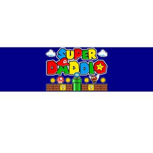 Super Daddio Dad Video Gamer Bumper Sticker