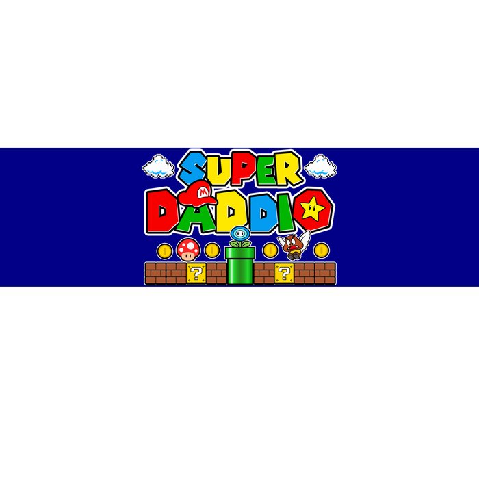 Super Daddio Dad Video Gamer Bumper Sticker