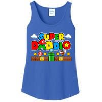 Super Daddio Dad Video Gamer Ladies Essential Tank