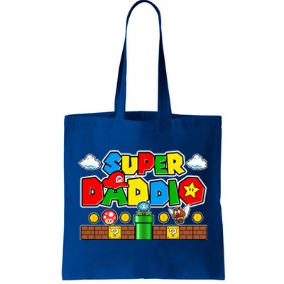 Super Daddio Dad Video Gamer Tote Bag