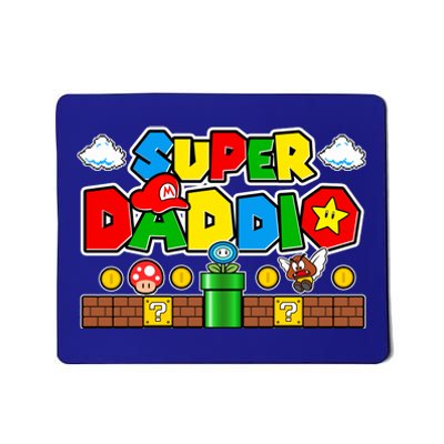 Super Daddio Dad Video Gamer Mousepad