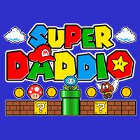 Super Daddio Dad Video Gamer Premium T-Shirt