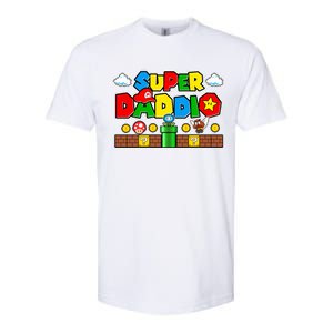 Super Daddio Dad Video Gamer Softstyle CVC T-Shirt