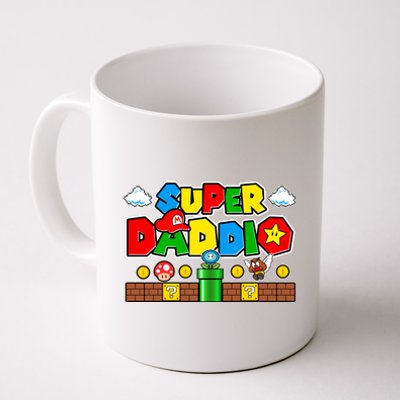 Super Daddio Dad Video Gamer Coffee Mug