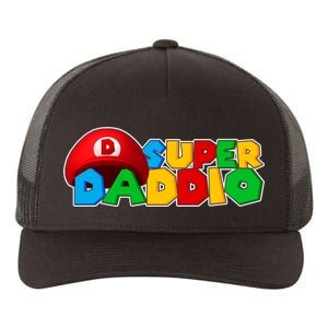 Super Daddio Gamer Dad Yupoong Adult 5-Panel Trucker Hat