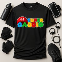 Super Daddio Gamer Dad Cooling Performance Crew T-Shirt
