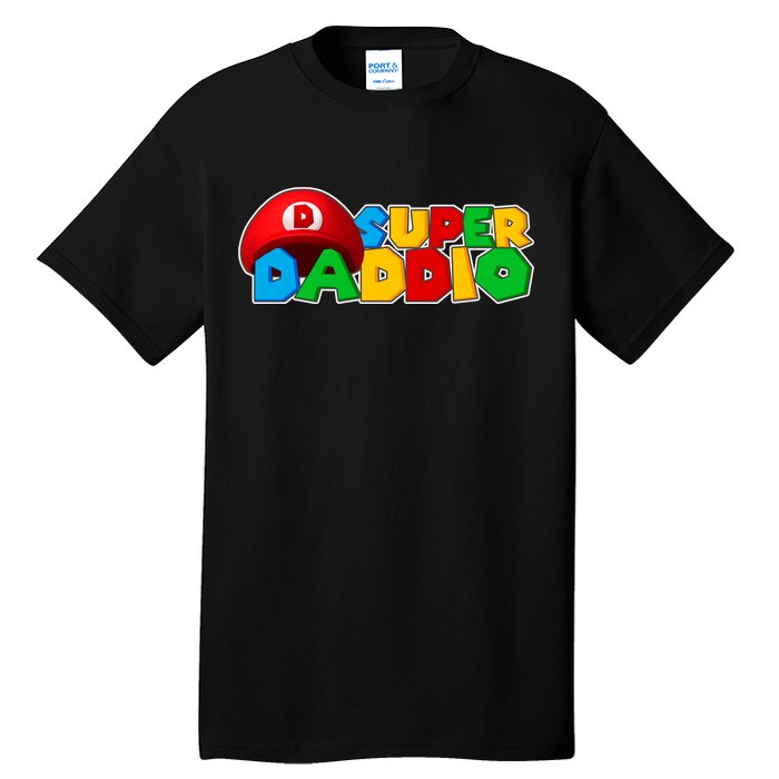 Super Daddio Gamer Dad Tall T-Shirt