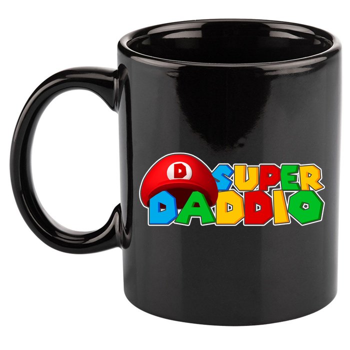 Super Daddio Gamer Dad 11oz C Handle Ceramic Mug