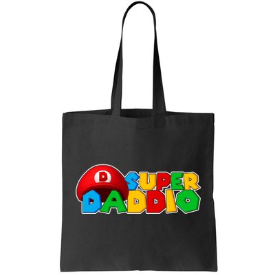 Super Daddio Gamer Dad Tote Bag