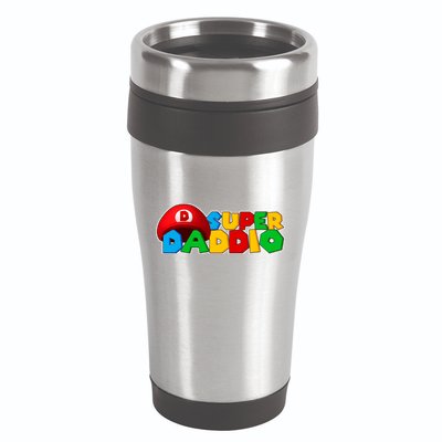 Super Daddio Gamer Dad 16oz Travel Tumbler