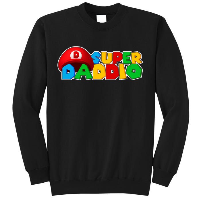 Super Daddio Gamer Dad Tall Sweatshirt