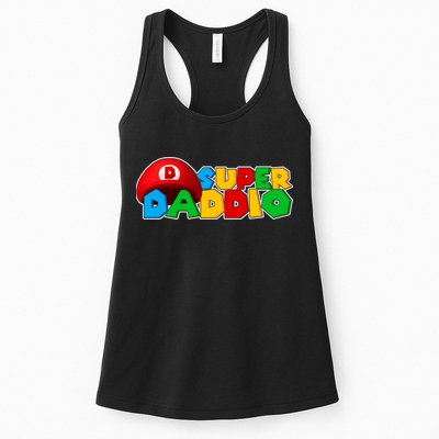 Super Daddio Gamer Dad Womens Tank Top