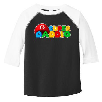 Super Daddio Gamer Dad Toddler Fine Jersey T-Shirt