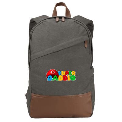 Super Daddio Gamer Dad Cotton Canvas Backpack