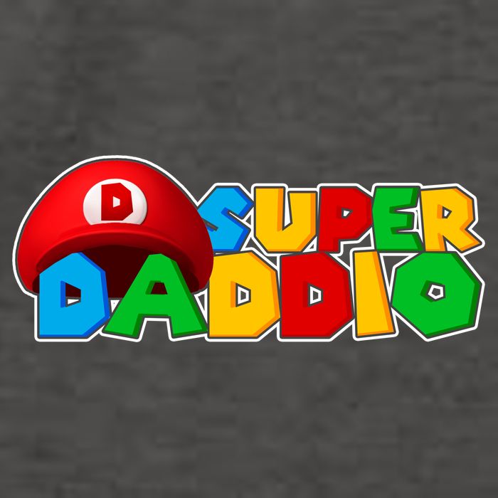 Super Daddio Gamer Dad Vector Backpack