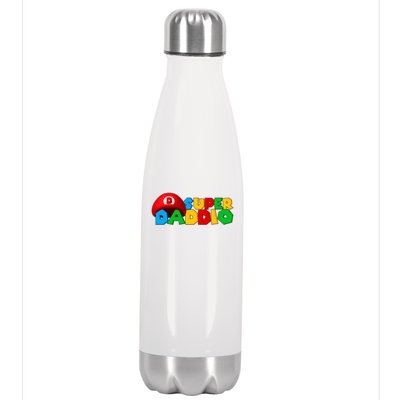 Super Daddio Gamer Dad Stainless Steel Insulated Water Bottle