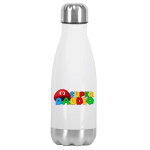 Super Daddio Gamer Dad Stainless Steel Insulated Water Bottle