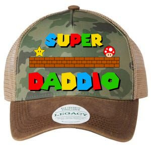 Super Daddio Retro Video Game Legacy Tie Dye Trucker Hat