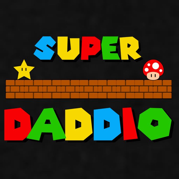 Super Daddio Retro Video Game Ladies PosiCharge Tri-Blend Wicking Tank