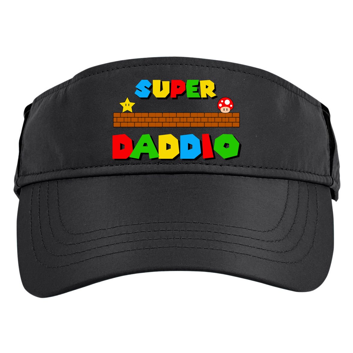 Super Daddio Retro Video Game Adult Drive Performance Visor