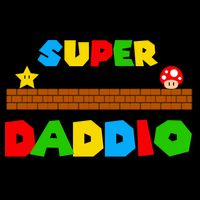 Super Daddio Retro Video Game Ladies PosiCharge Competitor Racerback Tank