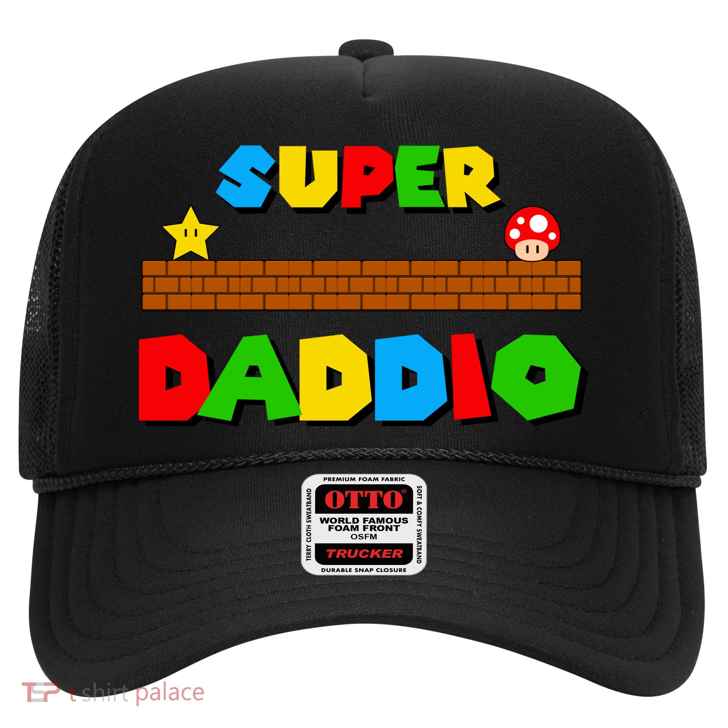 Super Daddio Retro Video Game Trucker Hat