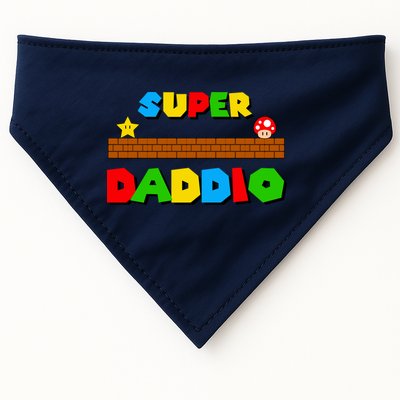 Super Daddio Retro Video Game USA-Made Doggie Bandana