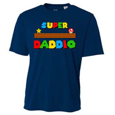 Super Daddio Retro Video Game Cooling Performance Crew T-Shirt