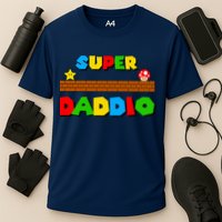 Super Daddio Retro Video Game Performance Shirt