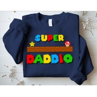 Super Daddio Retro Video Game Sweatshirt