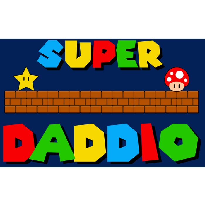 Super Daddio Retro Video Game Bumper Sticker