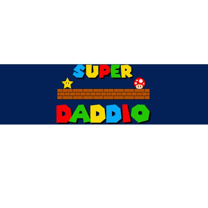 Super Daddio Retro Video Game Bumper Sticker