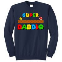 Super Daddio Retro Video Game Tall Sweatshirt