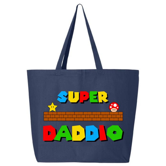 Super Daddio Retro Video Game 25L Jumbo Tote