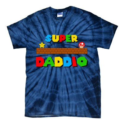 Super Daddio Retro Video Game Tie-Dye T-Shirt
