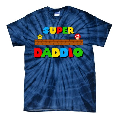 Super Daddio Retro Video Game Tie-Dye T-Shirt