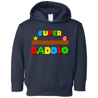 Super Daddio Retro Video Game Toddler Hoodie