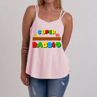 Super Daddio Retro Video Game Women's Strappy Tank