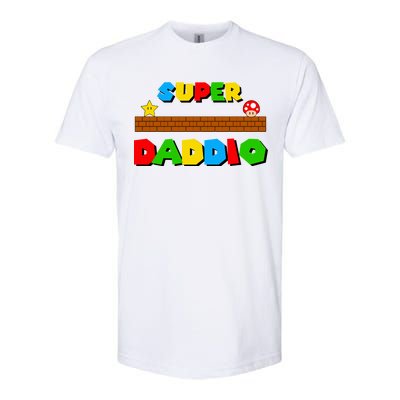 Super Daddio Retro Video Game Softstyle CVC T-Shirt