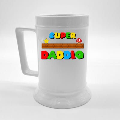 Super Daddio Retro Video Game Beer Stein