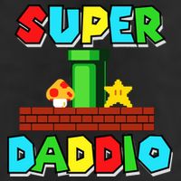 Super Dadio 7 Panel Mesh Trucker Snapback Hat