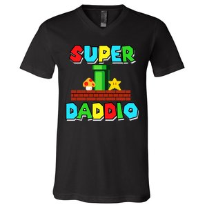 Super Dadio V-Neck T-Shirt