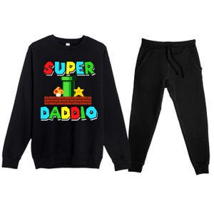 Super Dadio Premium Crewneck Sweatsuit Set