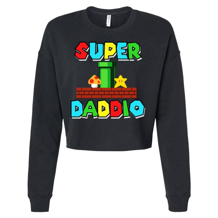 Super Dadio Cropped Pullover Crew